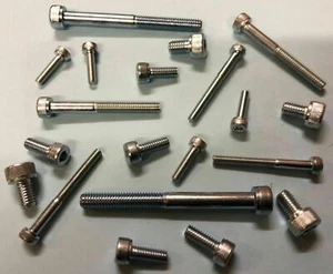 M10, Cap Head, Socket Screws, High Tensile 12.9, BZP. - Picture 1 of 2