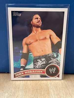 2011 Topps WWE Raw #5 John Morrison Wrestling Superstar Trading Card - Image 1 of 2