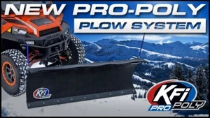KFI 72" UTV Poly Blade Snow Plow Kit for 2016-2025 HONDA PIONEER 1000 5 - Picture 1 of 4