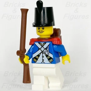 LEGO® Pirates Imperial Soldier IV Minifigure Soldiers Male w/ Musket 10320 pi193 - Picture 1 of 3