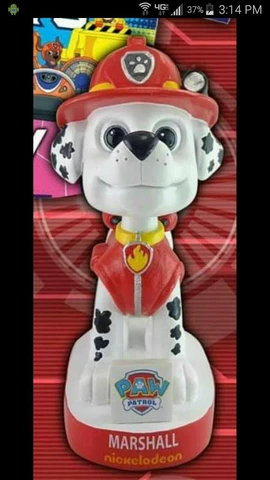 Paw Patrol Marshall Bobblehead! Lake County Captains! RARE! I SGA 7-21-19 Cover
