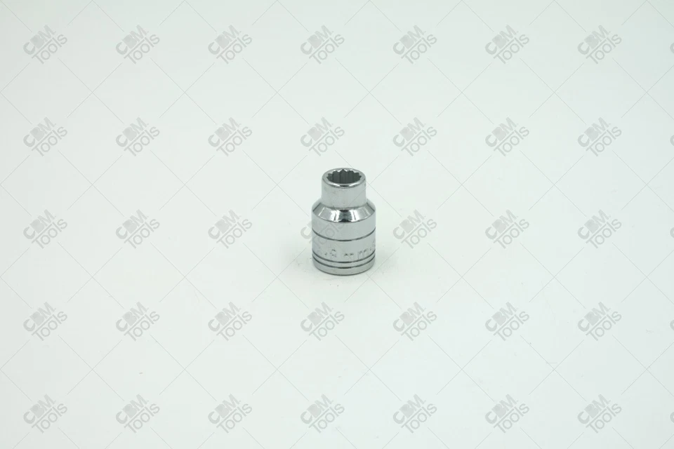 SK Hand Tools 2308 3/8" Dr. 8mm 12pt Standard Metric Chrome Socket - Image 1 of 1