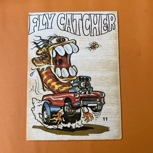 1970 Donruss Odder Odd Rods Sticker #37 Fly Catcher - Picture 1 of 2