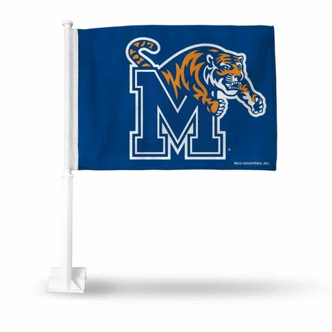 Memphis Tigers Car Flag [NEW] NCAA Truck Auto Banner Decal Rico Cover