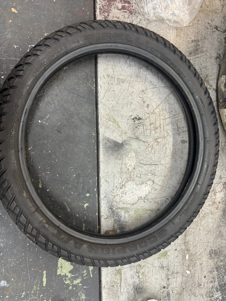 90/90-21 Pirelli Scorpion MT 90/AT Dual Sport   Front Tire RW7300 - Image 1 of 4