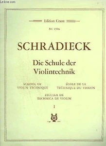 Schradieck die schule der violintechnik I - Picture 1 of 1