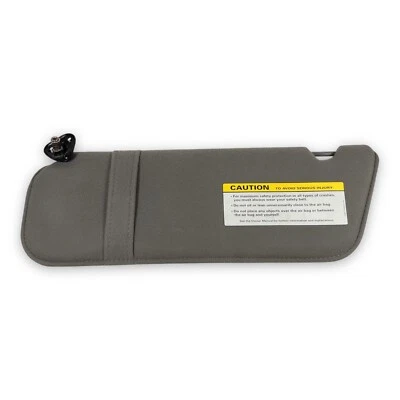 1989-2006 Ford Ranger Mazda B Series Driver Left Side Sun Visor Gray Cloth - Image 1 of 4