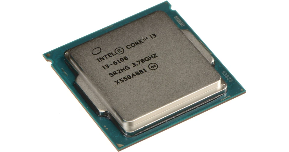 Intel 3.70 GHz Core i3-6100 3M Cache Dual Core CPU Processor - Image 1 of 1