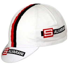 SALVARANI RETRO VINTAGE PRO CYCLING TEAM SOMMER UNTER HELM MADE ITALY FAHRRADMÜTZE - Bild 1 von 1