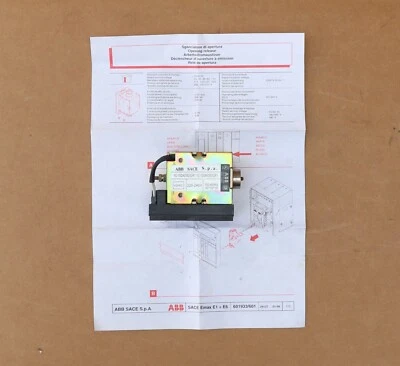 ABB ABMA01 SHUNT OPENING RELEASE FOR BREAKER EMAX SACE - Image 1 of 4