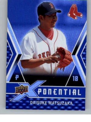2009 Upper Deck X Xponential #DM Daisuke Matsuzaka (ref 145188) - Image 1 of 2
