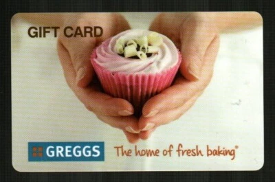 GREGGS ( UK ) The Home of Fresh Baking, Cupcake, Collectible Gift Card ( $0 ) - Image 1 of 2