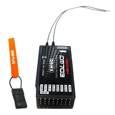 CM703 2.4G 7CH / Empfänger PPM kompatibel mit JR DX6I DX8 DX9 DEVO10 - Bild 1 von 4