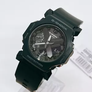 CASIO G-SHOCK GA-2300-1AJF Black Ana-Digi Unisex Watch Minimalist Design Black - Picture 1 of 13