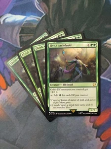 Elvish Archdruid x 4 | 7% Off 2+ | UB: LOTR | NM | MTG - Picture 1 of 1