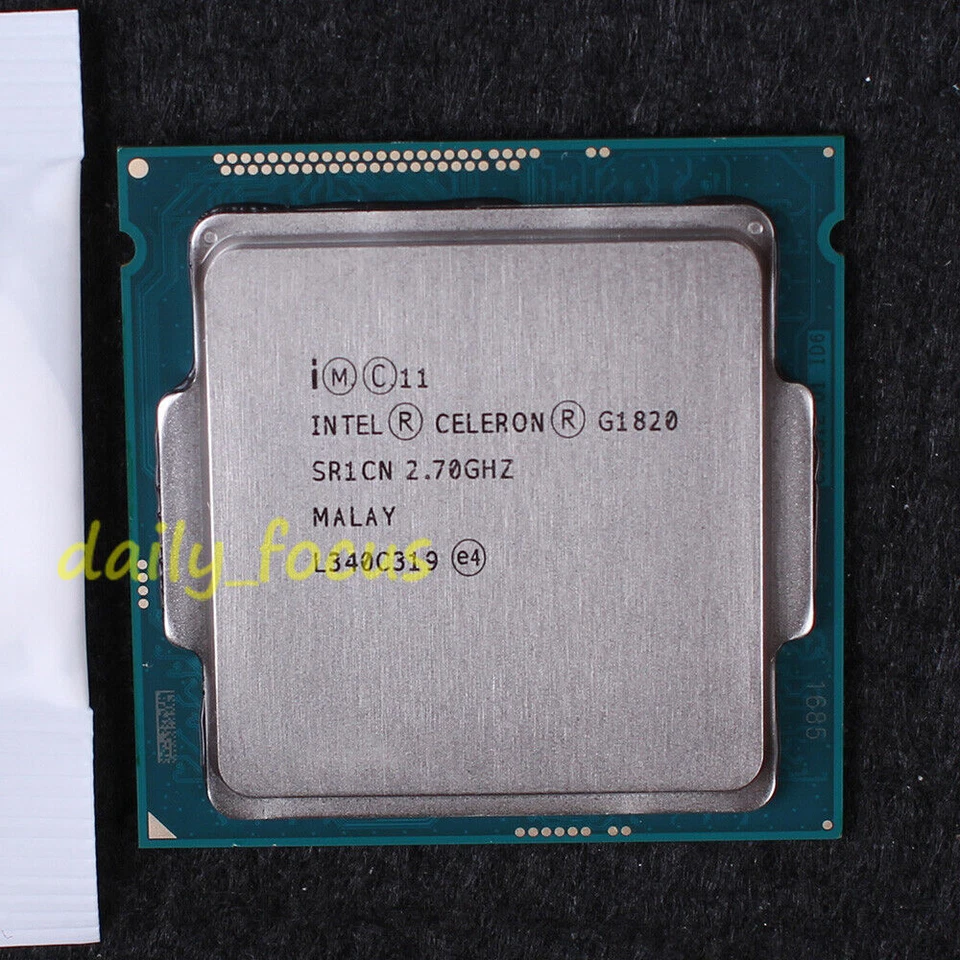 Intel Celeron G1820 SR1CN 2.7 GHz CPU Processor CM8064601483405 5 GT/s LGA 1150 - Image 1 of 1