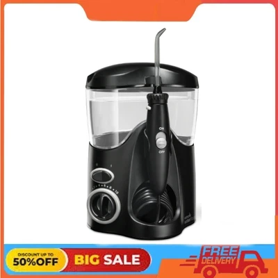 Waterpik Ultra Water Flosser with 10 Settings, 6 Tips, ADA Accepted, Black - Image 1 of 4