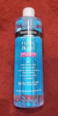Neutrogena Hydro Boost Triple Action Micellar 400 ml Remove Make-up Fresh 75% - Изображение 1 из 2