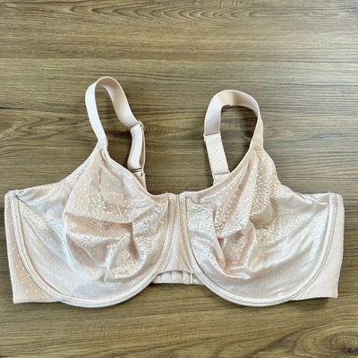 Бюстгальтер на косточках Wacoal 42G Back Appeal без подкладки полное покрытие розовый 855303 - Изображение 1 из 4