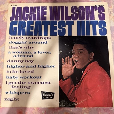 Jackie Wilsons Greatest Hits Lp Vinyl 1969, Compilation, Stereo, United States Foto 1 de 4