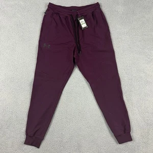 Under Armour Joggers UA Sportstyle Elite homme L marron violet conique 1374658 572 - Photo 1/12