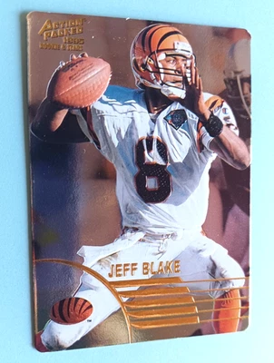1995 ACTION PACKED JEFF BLAKE #47 STAR GAZERS PARALLEL CINCINNATI BENGALS - Image 1 of 3