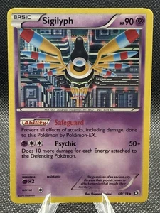 Sigilyph 66/113 Pokemon Legendary Treasures Black White Holo Rare Lightly Played - Picture 1 of 2