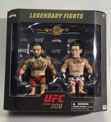 Paquete de dos figuras de acción UFC Octagon Fighters UFC 308 totalmente nuevas Foto 1 de 4