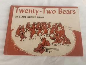 Twenty-Tow BEARS Bishop, Claire Huchet Bishop 1964, ex library, acceptabale - Foto 1 di 15