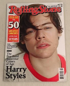 ROLLING STONE MAGAZINE 2017 HARRY STYLES-SPECIAL ISSUE 50th ANNIVERSARY - RARE - Picture 1 of 2