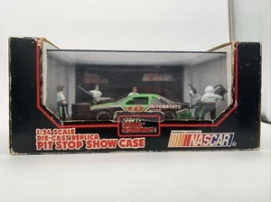 1992 Racing Champions Signed 1:24 Pit Stop Show Case Dale Jarrett Interstate #18 - Picture 1 of 6