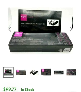 "Style House" Professional (-- Ions) Flat Iron w/ Accessories $30 - Picture 1 of 9