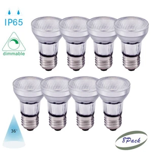 8 Pack Led Spot Track Light Bulb PAR16 7W 110V Dimmable Narrow Beam Waterproof - Picture 1 of 12