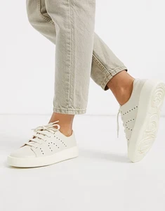 Women Camper Courb Leather Casual Low Top Sneakers NEW - Picture 1 of 5