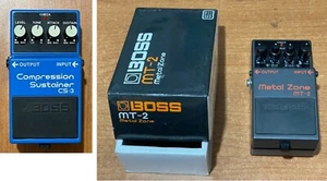 Boss effetti a pedale CS-3 Compression Sustainer + MT-2 Metal Zone - Foto 1 di 14