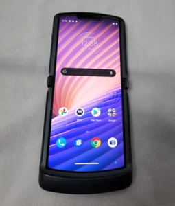 Motorola Razr 5G 256 Go débloqué, appareil photo 8 RAM 48MP. Graphite poli. - Photo 1 sur 10
