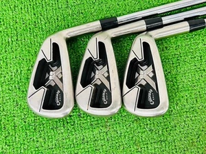 Callaway X22 Tour Iron Set 5-9+PW RH Ns Pro 950GH Stiff Flex Steel Shaft G10789 - Picture 1 of 7