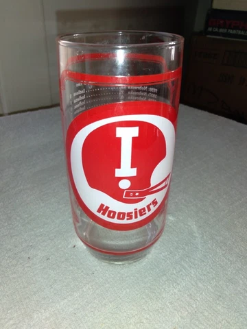 Indiana Hoosiers 1976 Sam's Collector's Series Glass Tumbler Cover