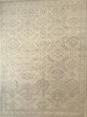Terrific Transitional - Distressed Oushak Design - Vintage Rug - 11.11 x 15 ft. - Image 1 of 4