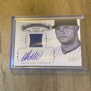 2012 National Treasure Wellington Castillo Autograph Patch RC #/99 Auto - Picture 1 of 2