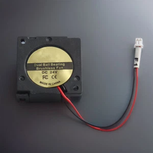 2Pcs 3D Printer Fan 30x30x10mm DC 24V Cooling Fan 2PIN Blower Fan for 3D Printer - Afbeelding 1 van 9