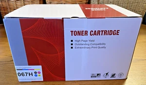 Toner Cartridge Compatible For Canon 067 & 067H LBP633Cdw LBP632Cdw MF656Cdw - Picture 1 of 12