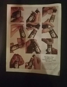 1967 Seagram's 7 "Il sicuro è diverso..." Pubblicità rivista d'epoca - Foto 1 di 1