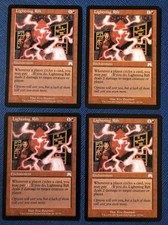 MTG 4x Lightning Rift x4 NM Onslaught Magic the Gathering Playset