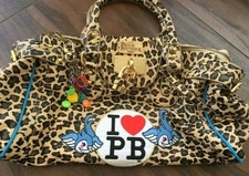 paul's boutique leopard print bag