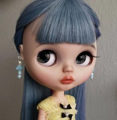 Серьги для куклы Blythe радужные высокие серьги-пуллипы на заказ уникальные ювелирные изделия на шарнирах - Изображение 1 из 4