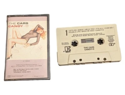 The Cars Candy-O CASSETTE Tape 1979 Elektra/Asylum 5C-5507 Ric Ocasek  - Image 1 of 3