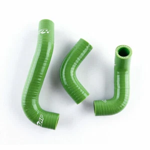 Green Silicone Radiator Coolant Hose Kit FOR Kawasaki KX60 1985-2003 02 01 - Imagen 1 de 8