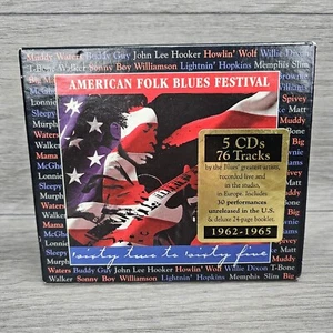 American Folk Blues Festival ~ 1962 -1965 by Various Artists (5 CDs, 1995) - Picture 1 of 9