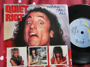 Quiet Riot – Winners Take All Epic Records A4806 Vinyl 7inch Single - Picture 1 of 4